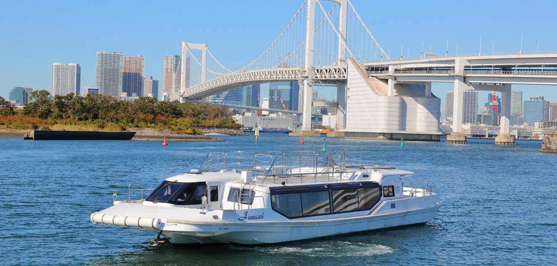 クルーザー 東京 品川発の屋形船 船清